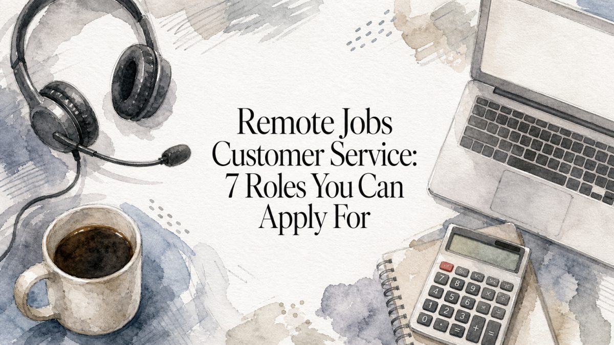 Remote Jobs Customer Service: 7 Roles You Can Apply For