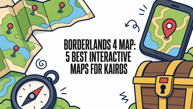 Borderlands 4 Map: 5 Best Interactive Maps for Kairos