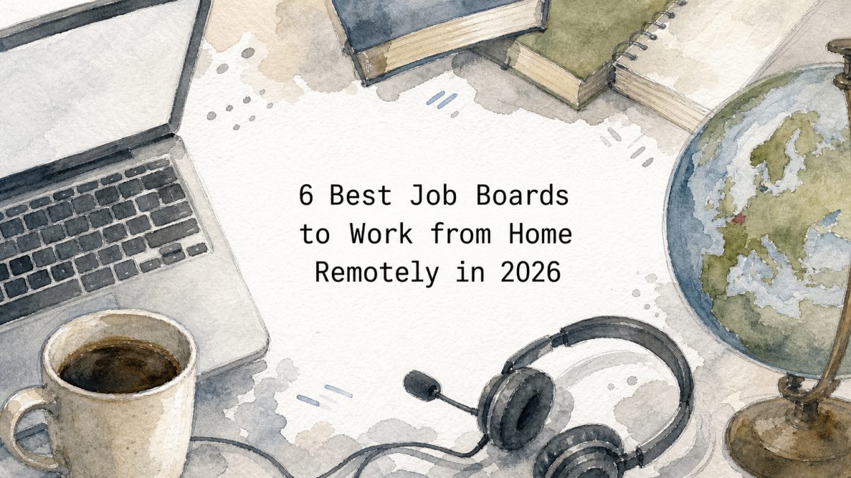 6 Best Job Boards to Work from Home Remotely in 2026